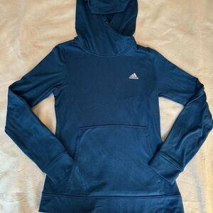 Adidas Dark Blue Pullover Hoodie